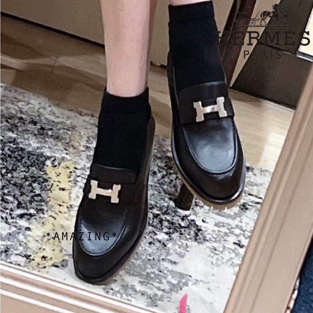 Hermes Faubourg loafer 36.5 brand new and authentic
